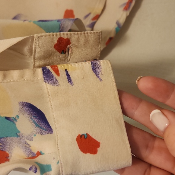 Yumi Kim Silk vintage button up enough blouse numbered pockets , S - Picture 4 of 7